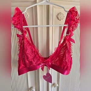 Hot pink bralette